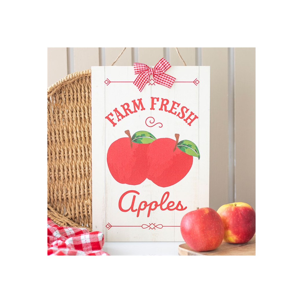Farm Fresh Apples Hanging Sign