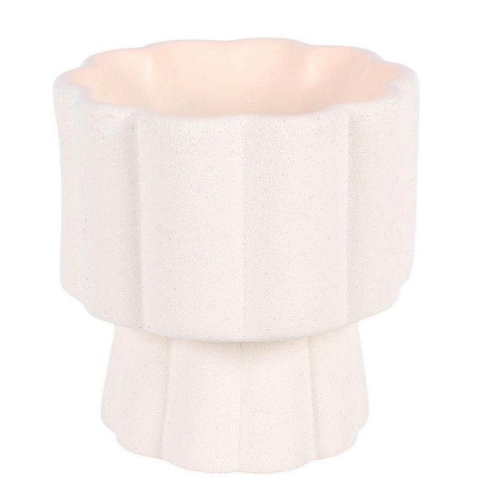 Scalloped Pedestal Oil Burner