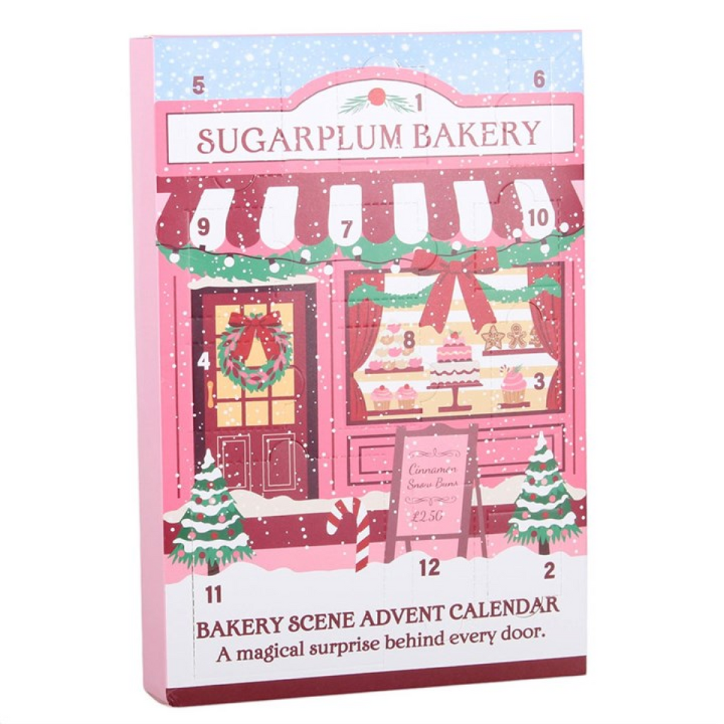 12-Day Sugarplum Bakery Scene Advent Calendar