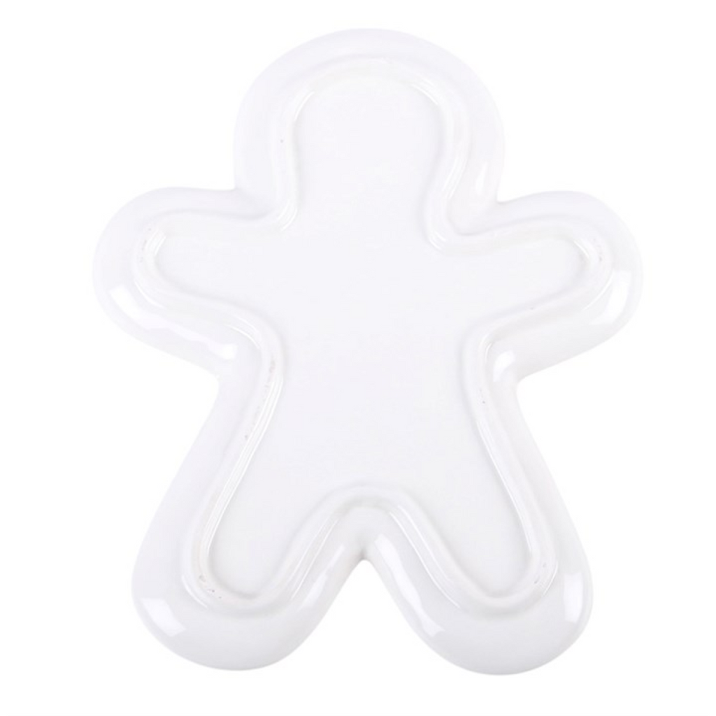 Sugarplum Bakery Gingerbread Man Serving Plate