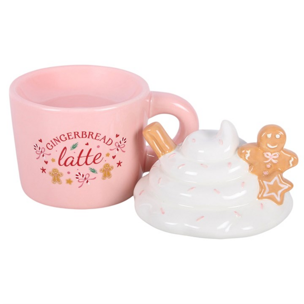 Pink Gingerbread Latte Oil Burner and Wax Warmer