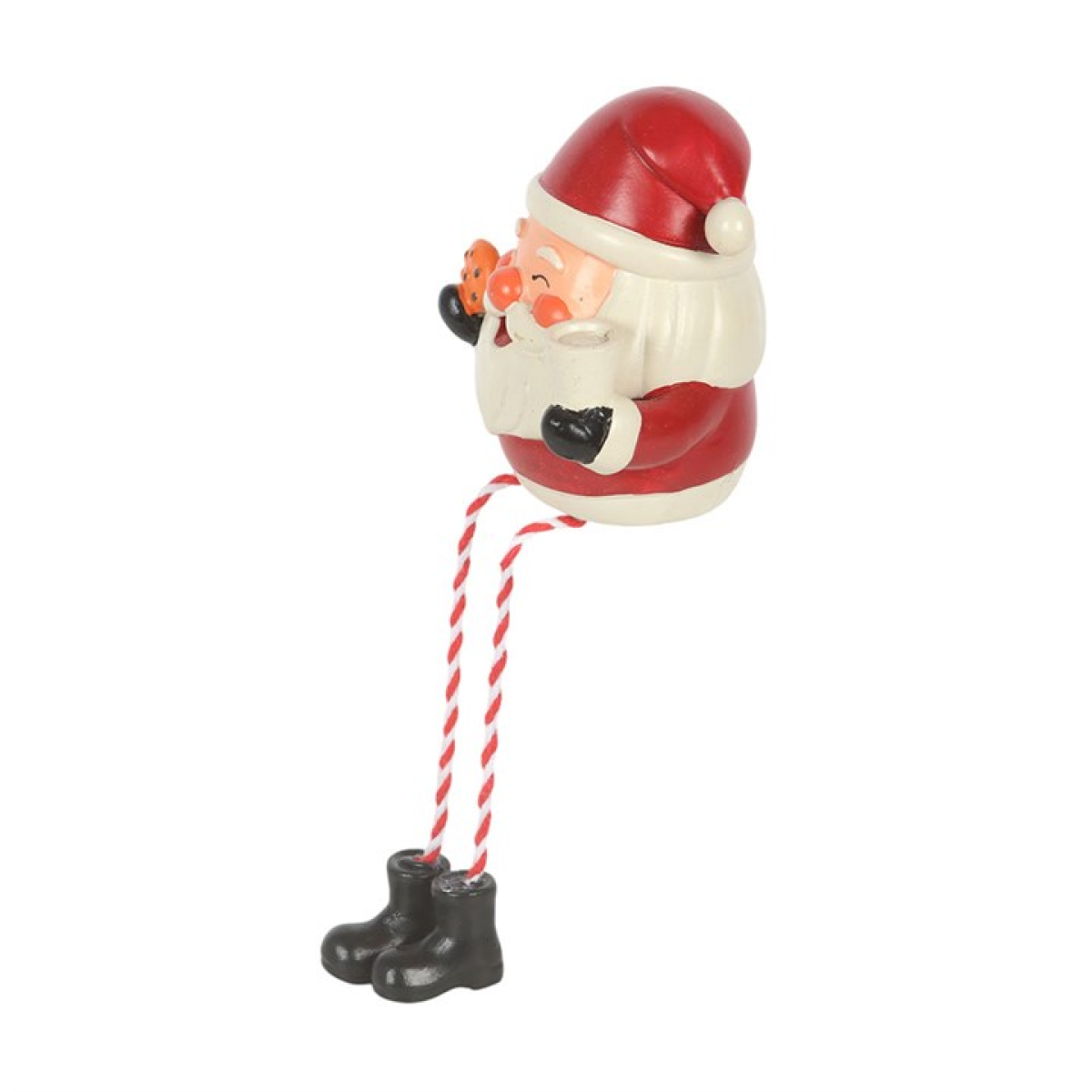 Jolly Santa Christmas Shelf Sitter Ornament