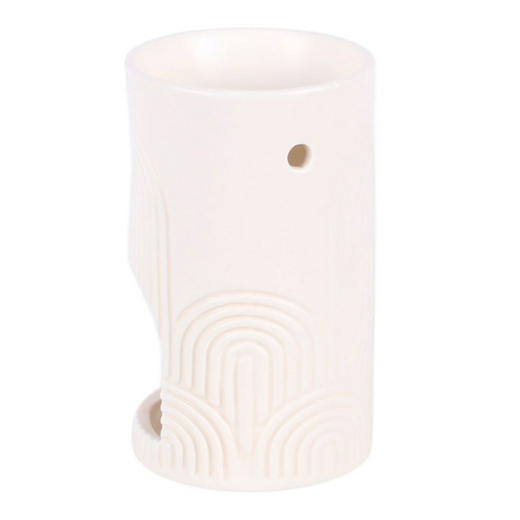 Embossed Arch Oil Burner and Wax Warmer