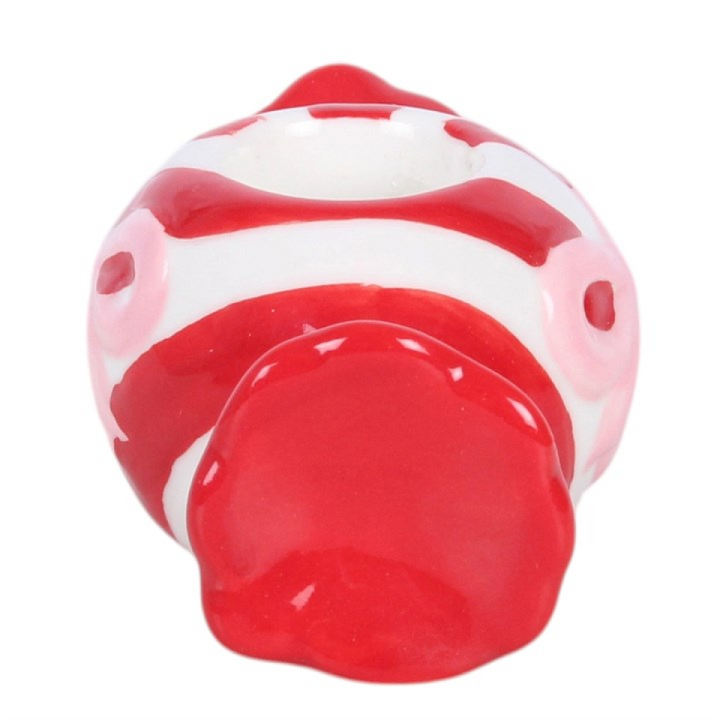 Christmas Candy Taper Candle Holder
