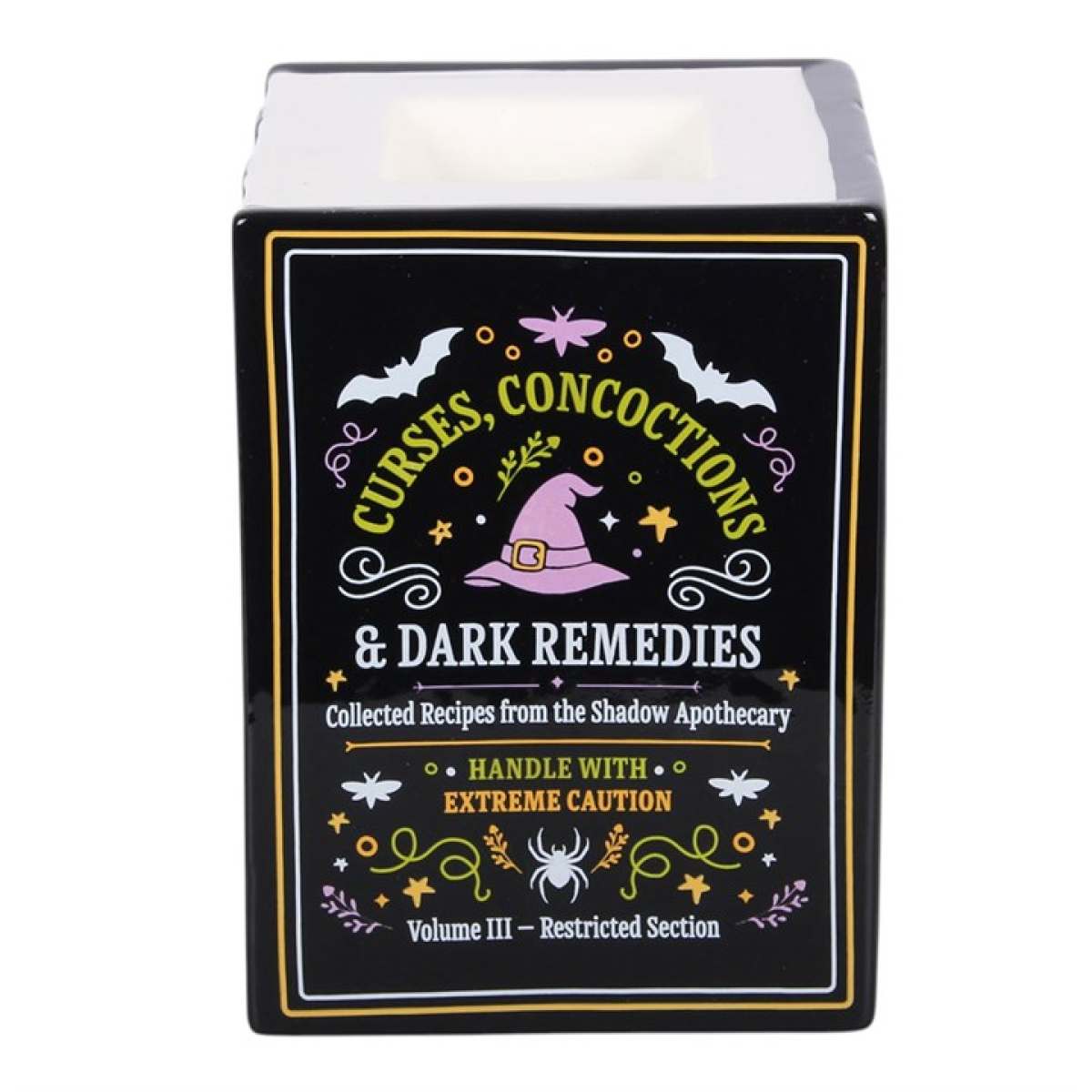 Witch's Apothecary Book Shaped Oil Burner and Wax Warmer