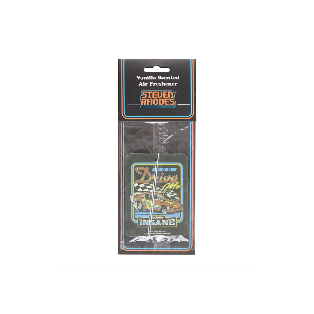 You Drive Me Insane Vanilla Air Freshener by Steven Rhodes
