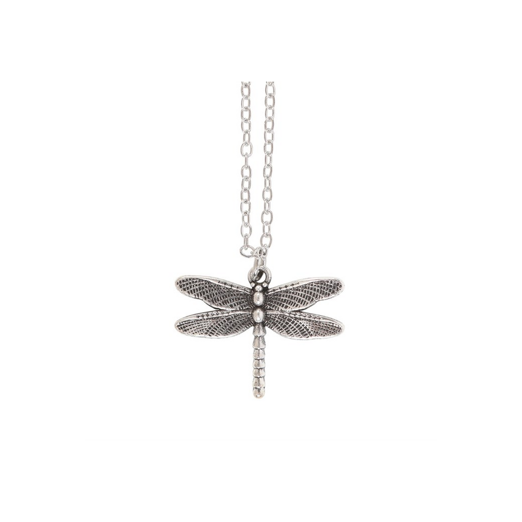 Dragonfly Necklace on Greeting Card