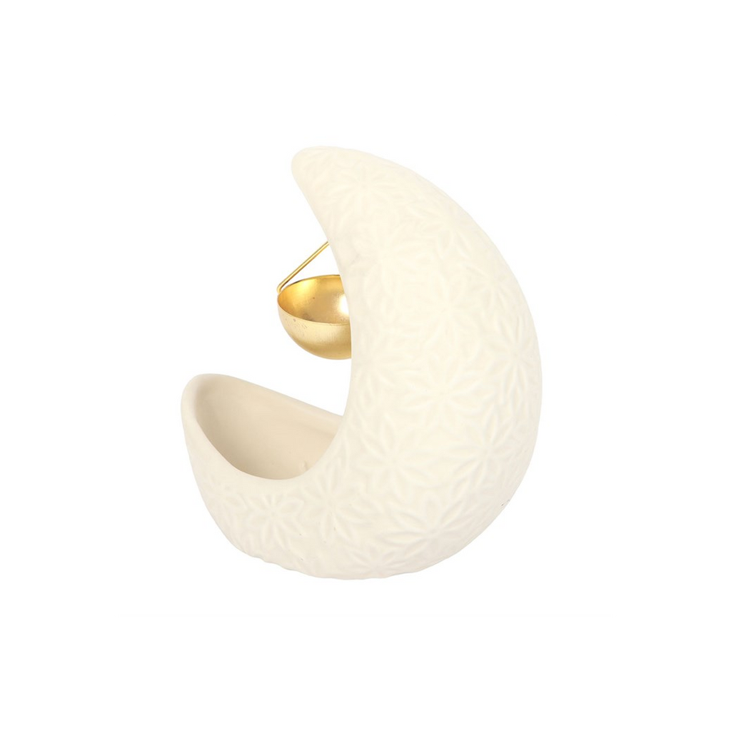 Crescent Moon Hanging Oil Burner