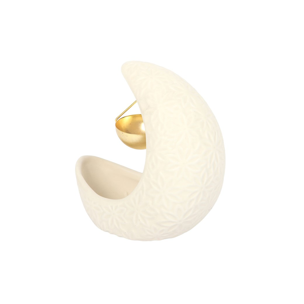 Crescent Moon Hanging Oil Burner