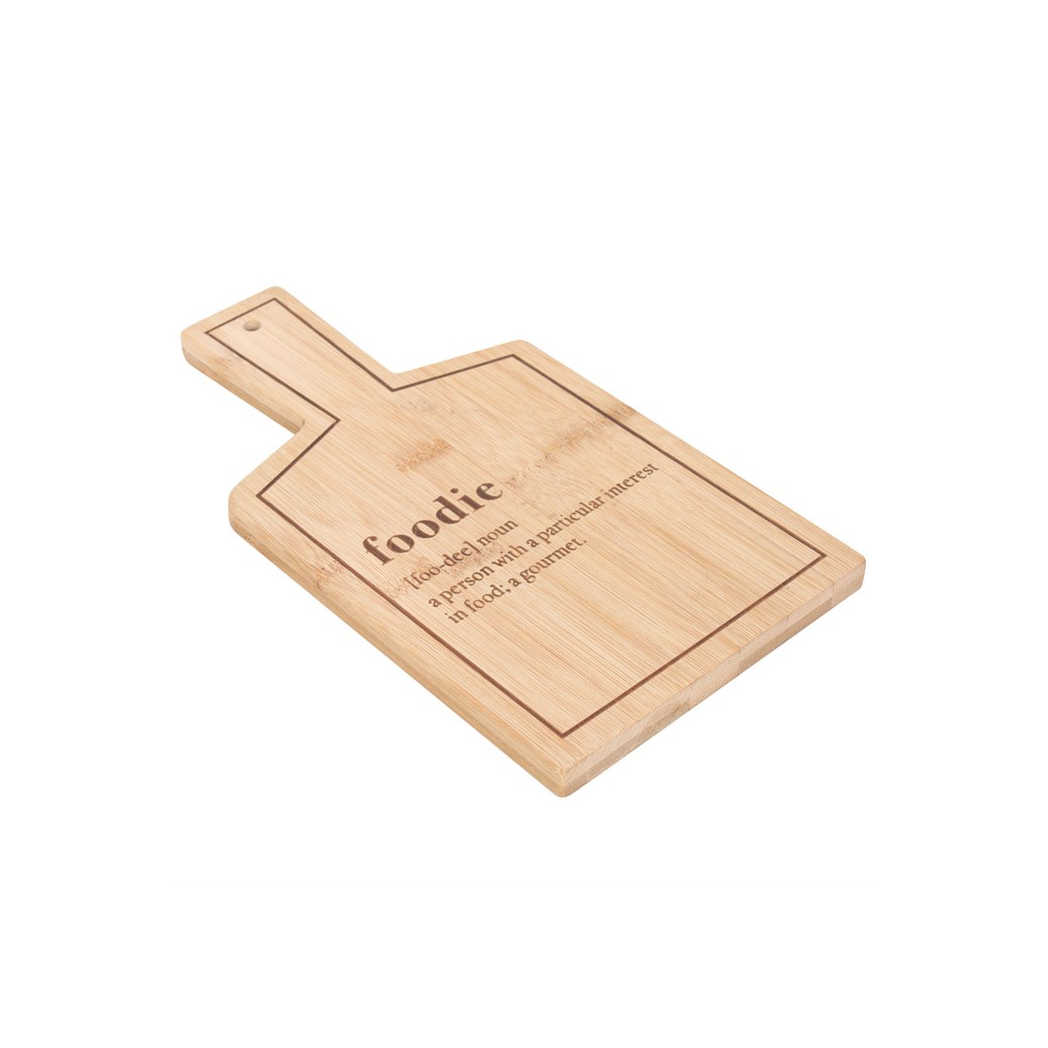 Foodie Bamboo Serving Board