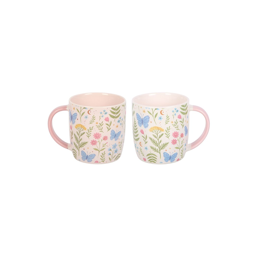 Luna Bloom Floral Print Mug