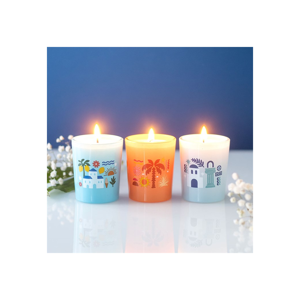 Scents of Europe Scented Candle Trio