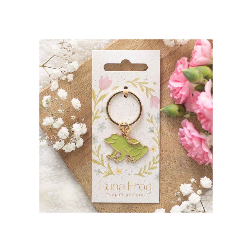 Luna Frog Keyring