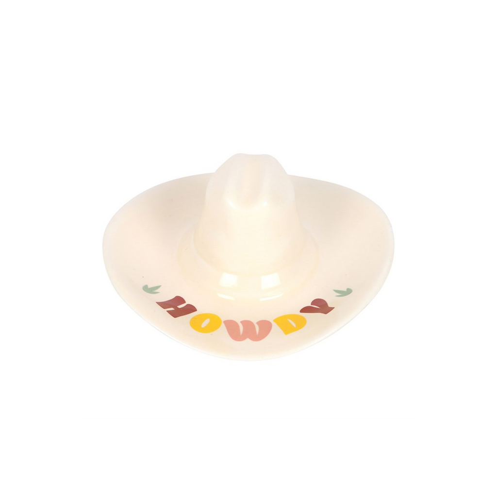 Howdy Cowboy Hat Trinket Dish
