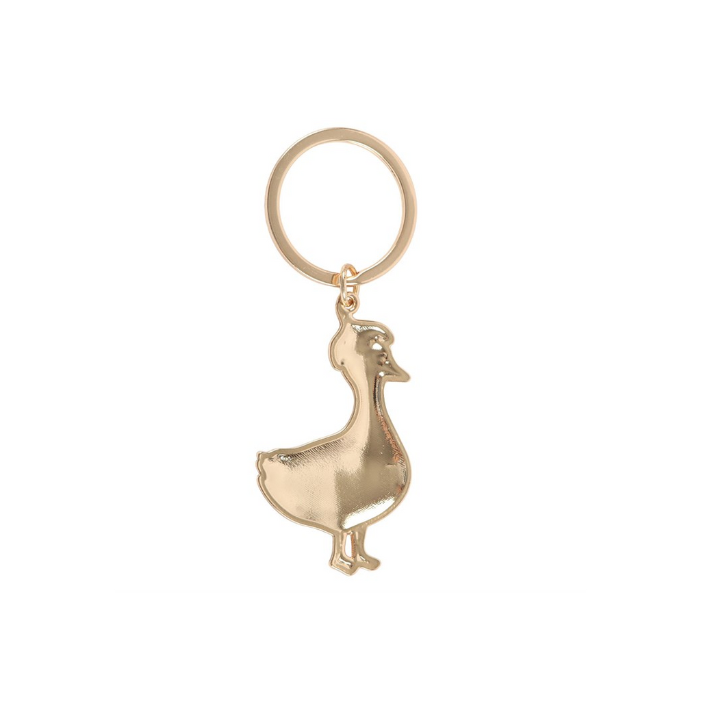Waddle On Duck Keyring