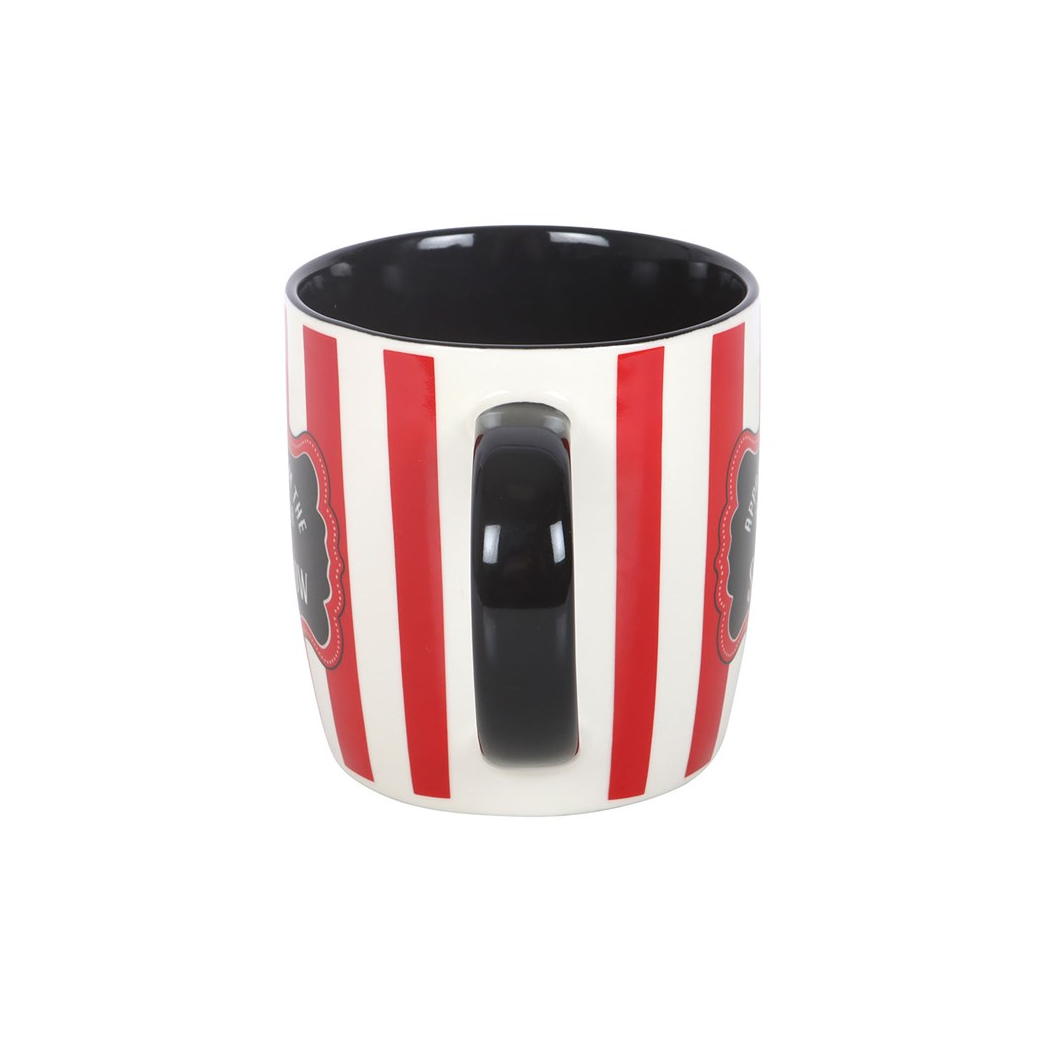 Red Striped Ringmaster Mug