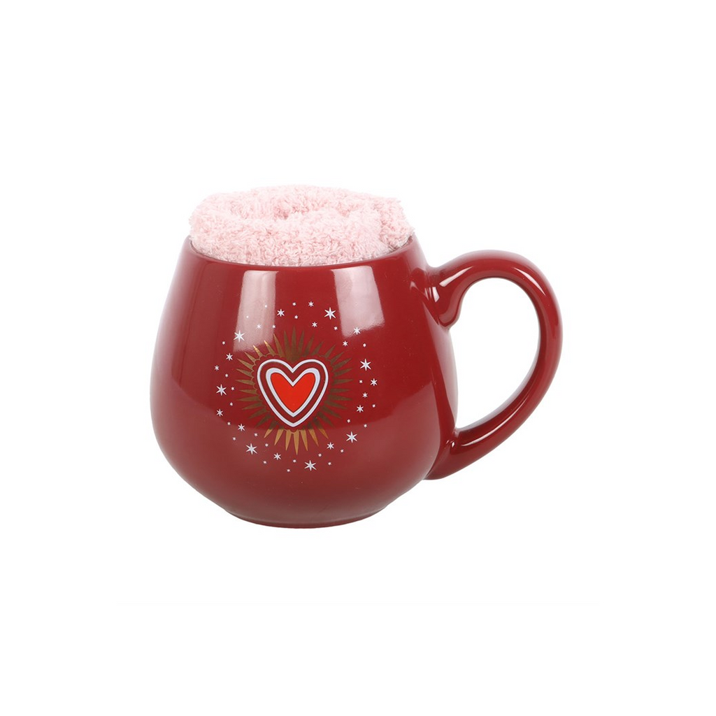Sacred Heart Mug and Socks Set