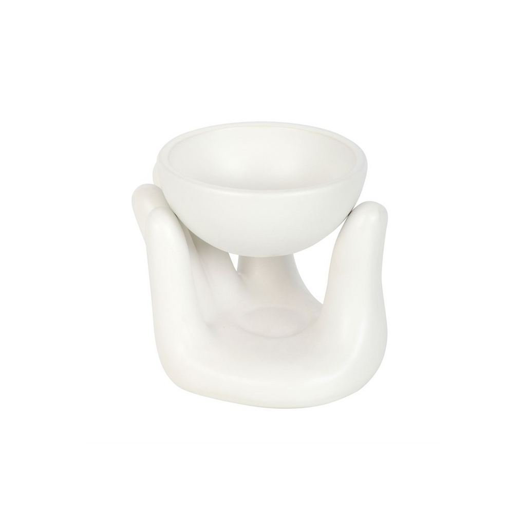 White Hand Ceramic Oil Burner