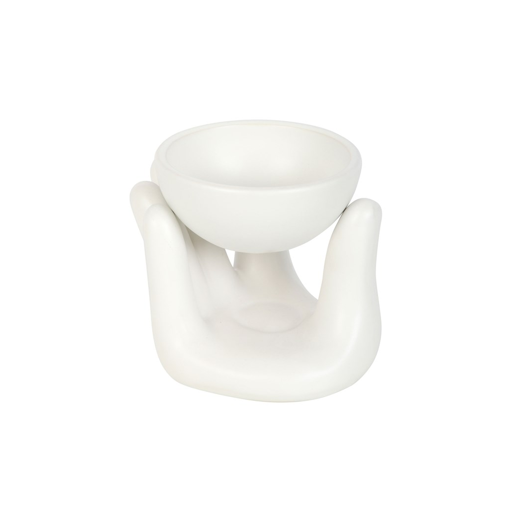 White Hand Ceramic Oil Burner