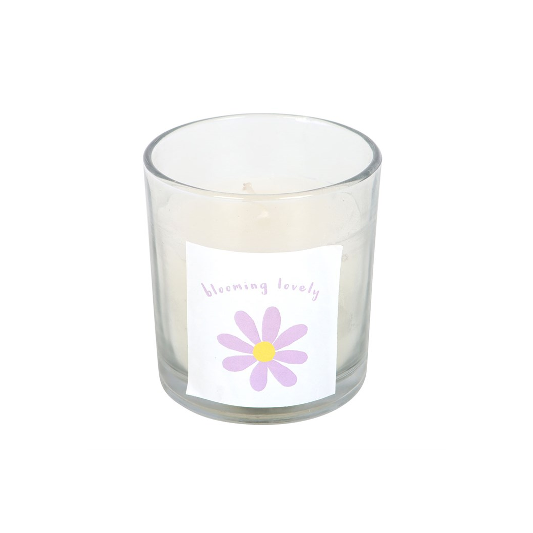Blooming Lovely Daisy Wildflower Candle