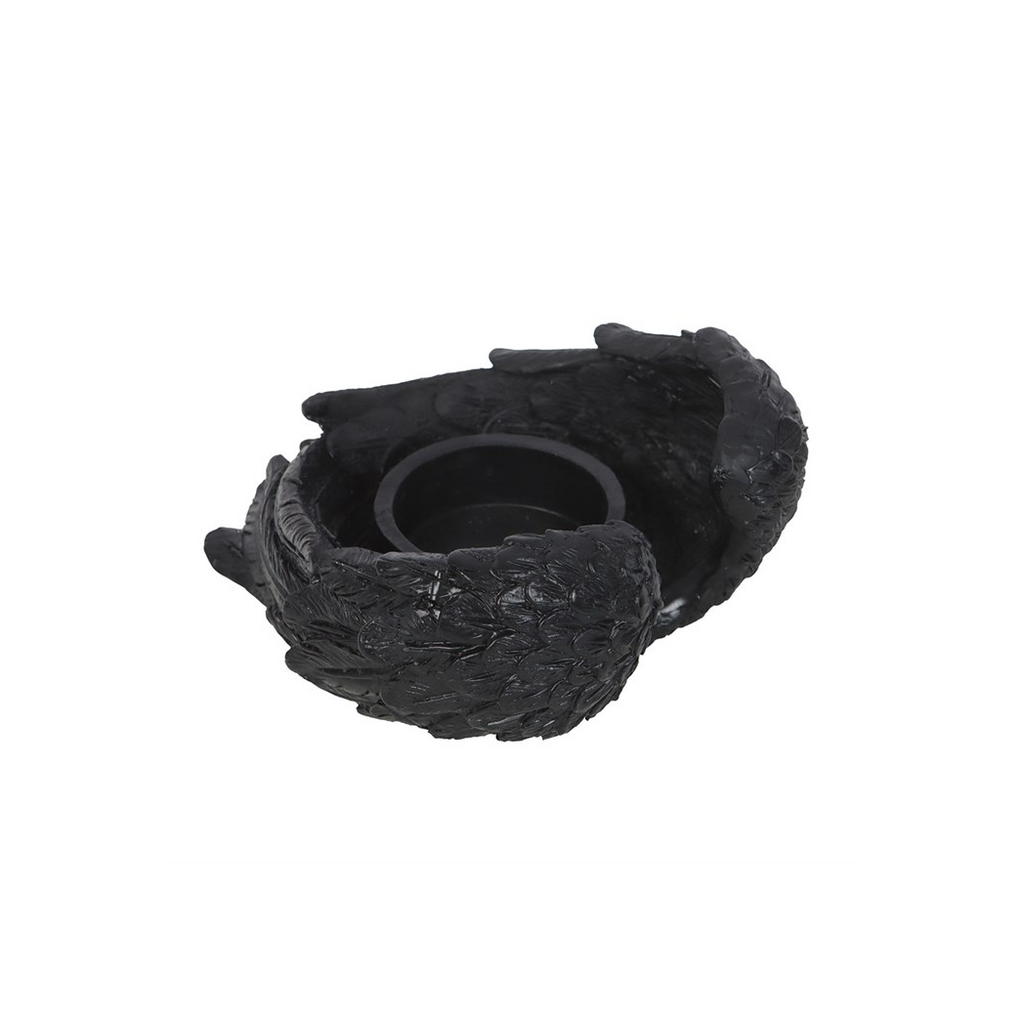 Raven Wings Tealight Candle Holder