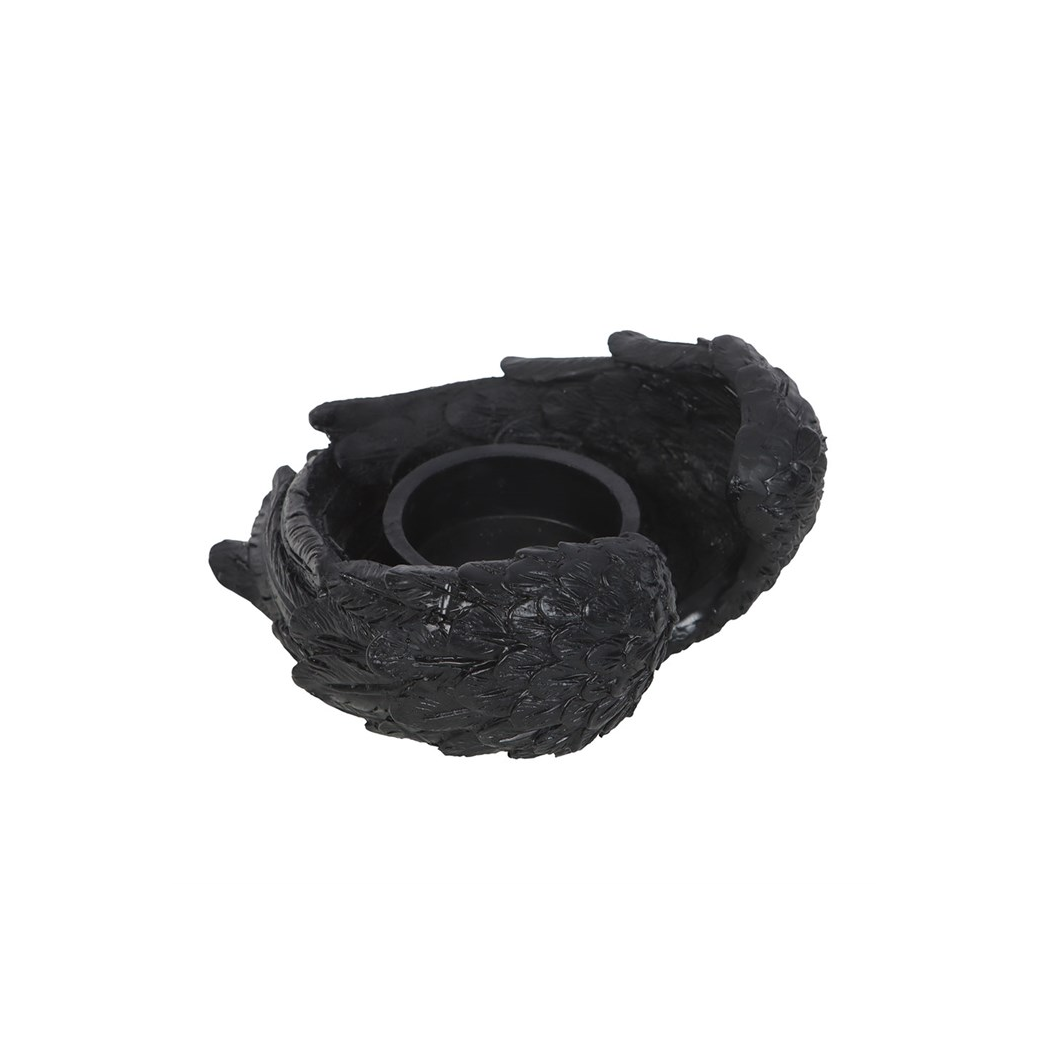 Raven Wings Tealight Candle Holder