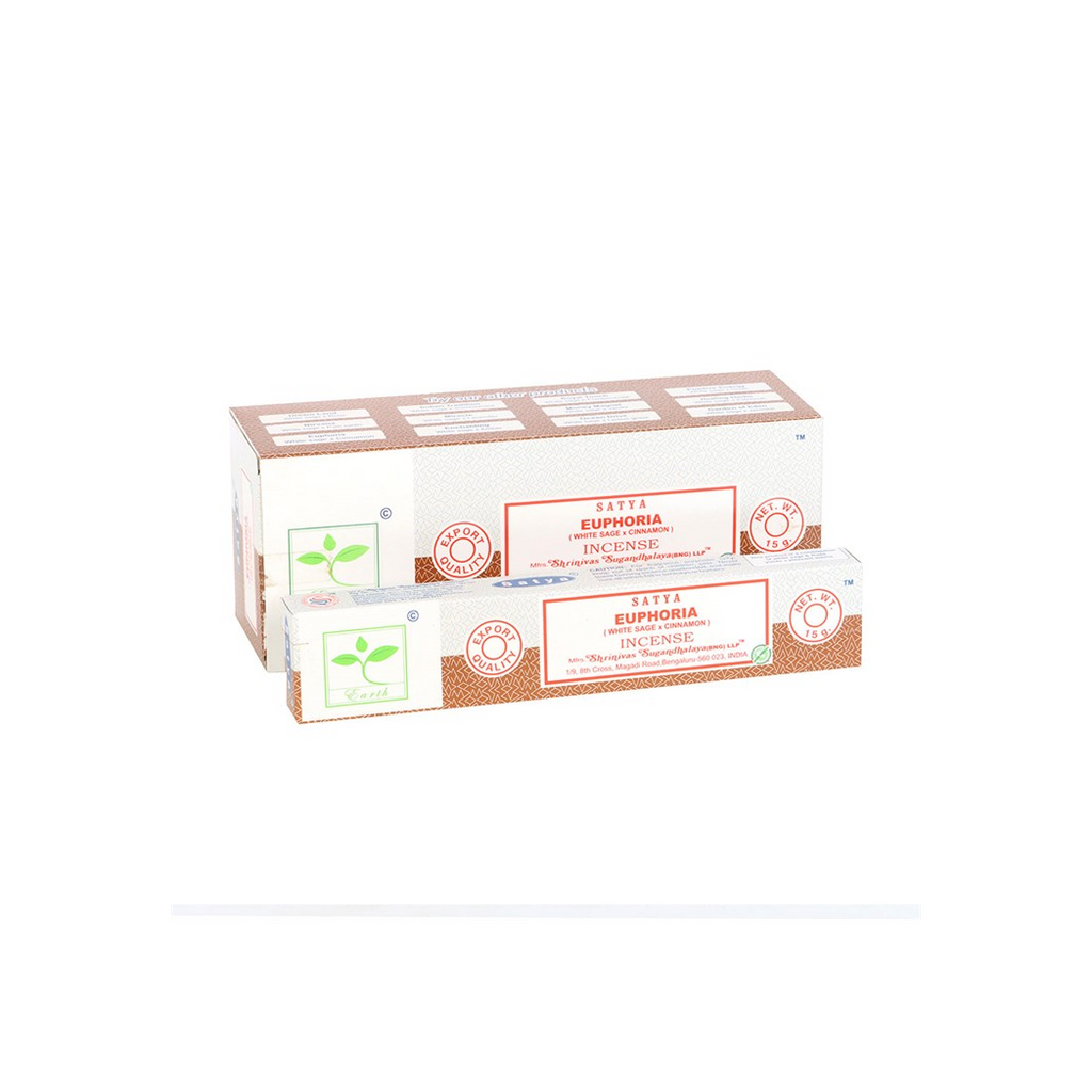 Set of 6 Earth Satya Euphoria Incense (12/50)