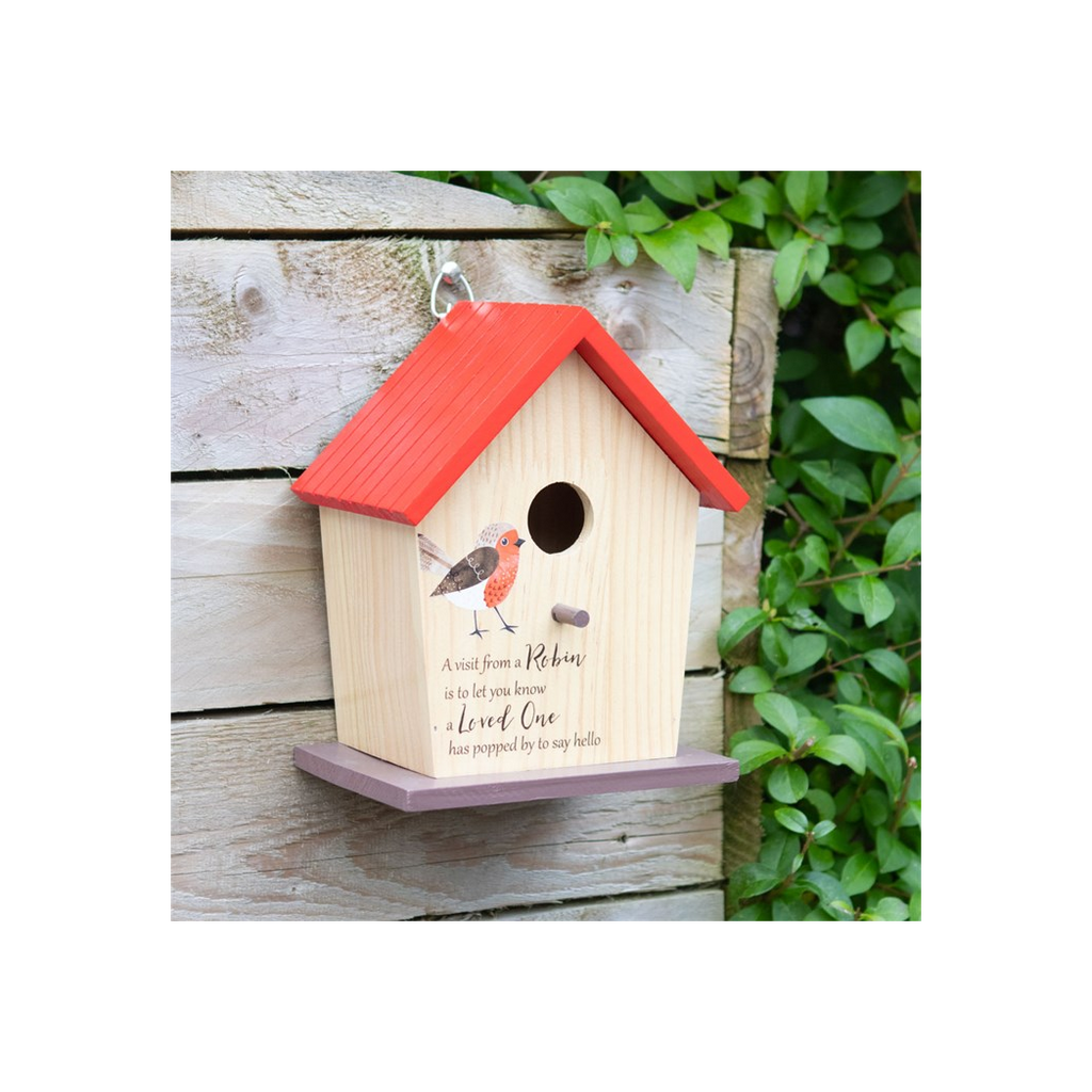 Garden Robin Bamboo Bird House