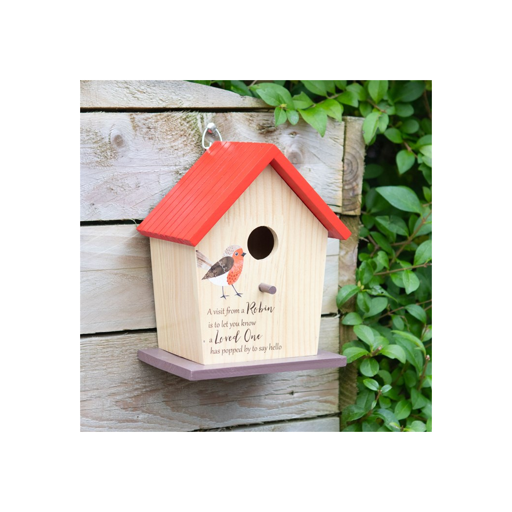 Garden Robin Bamboo Bird House