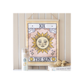 The Sun Vintage Tarot Wall Hanging