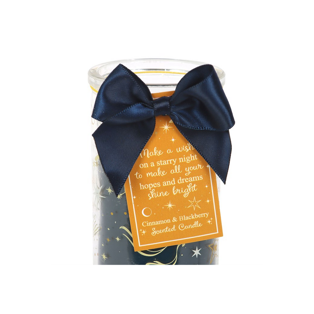 Starry Night Cinnamon & Blackberry Tube Candle
