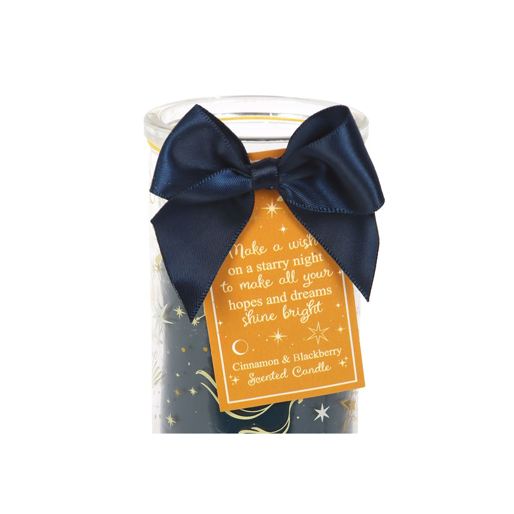 Starry Night Cinnamon & Blackberry Tube Candle