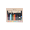 Chakra Energy Candle and Crystal Gift Set
