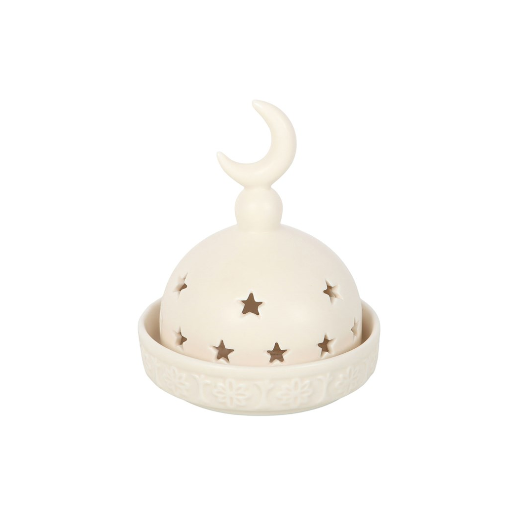 Mosque Incense Cone and Tealight Holder