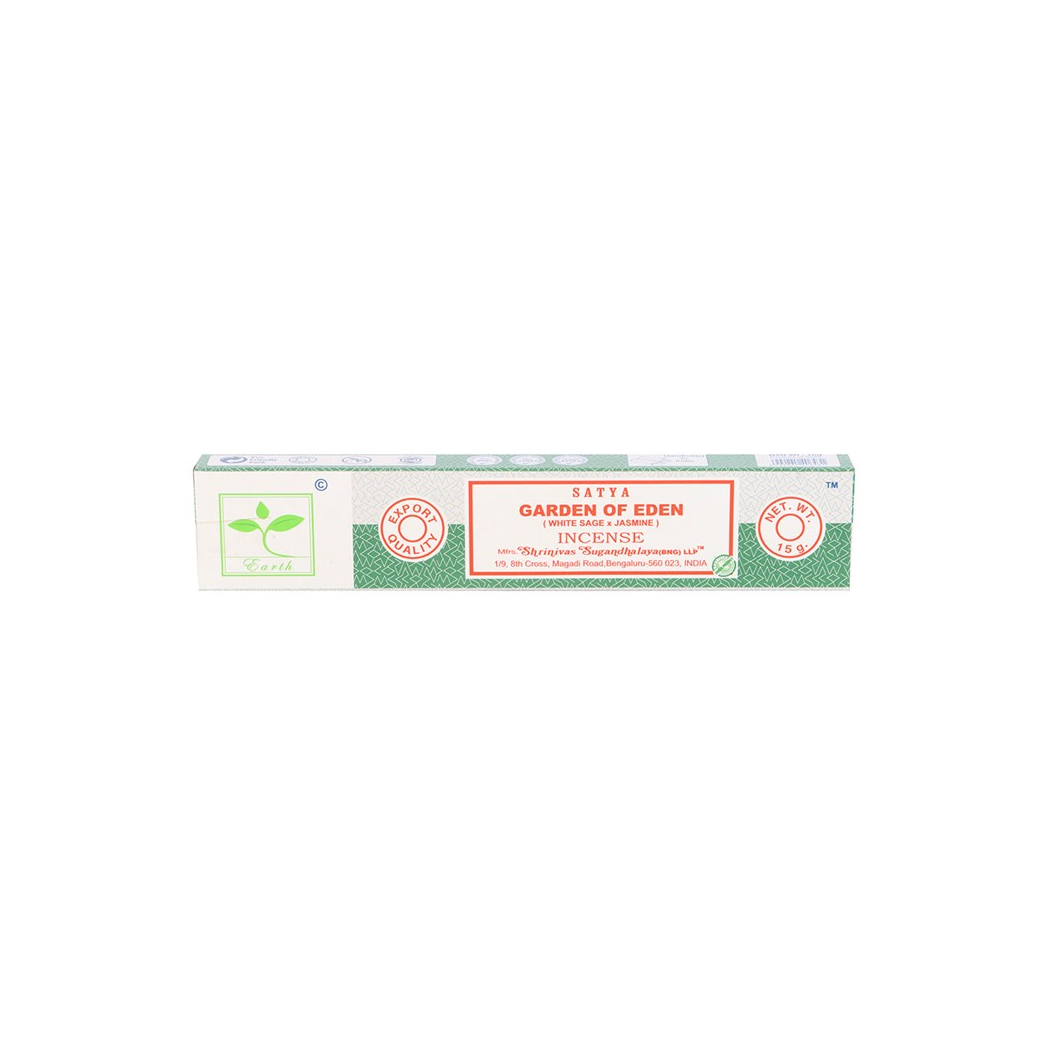 Set of 6 Earth Satya Garden of Eden Incense (12/50)