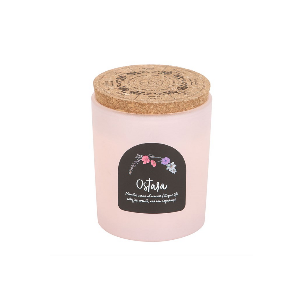 Ostara Fresh Linen Wheel of the Year Candle