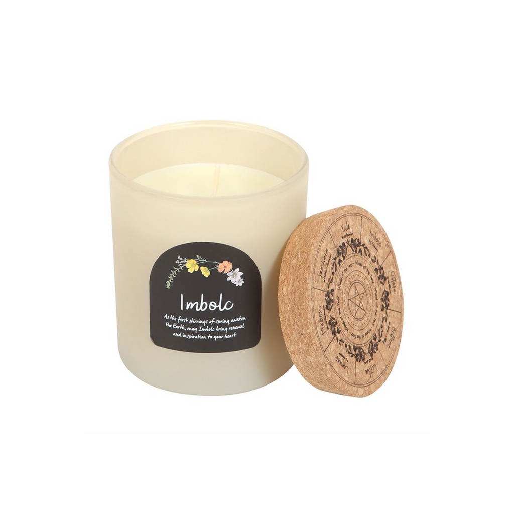 Imbolc Spiced Vanilla Wheel of the Year Candle