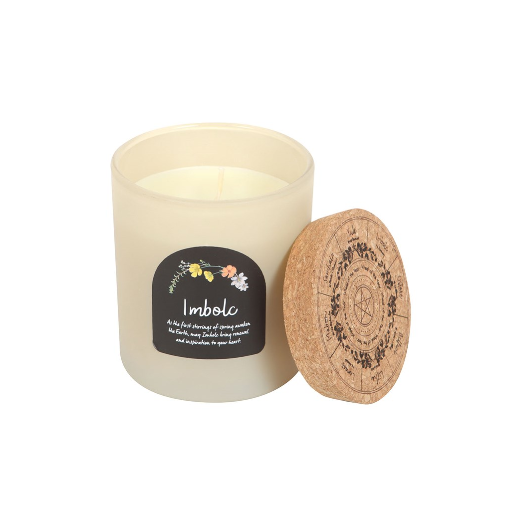 Imbolc Spiced Vanilla Wheel of the Year Candle