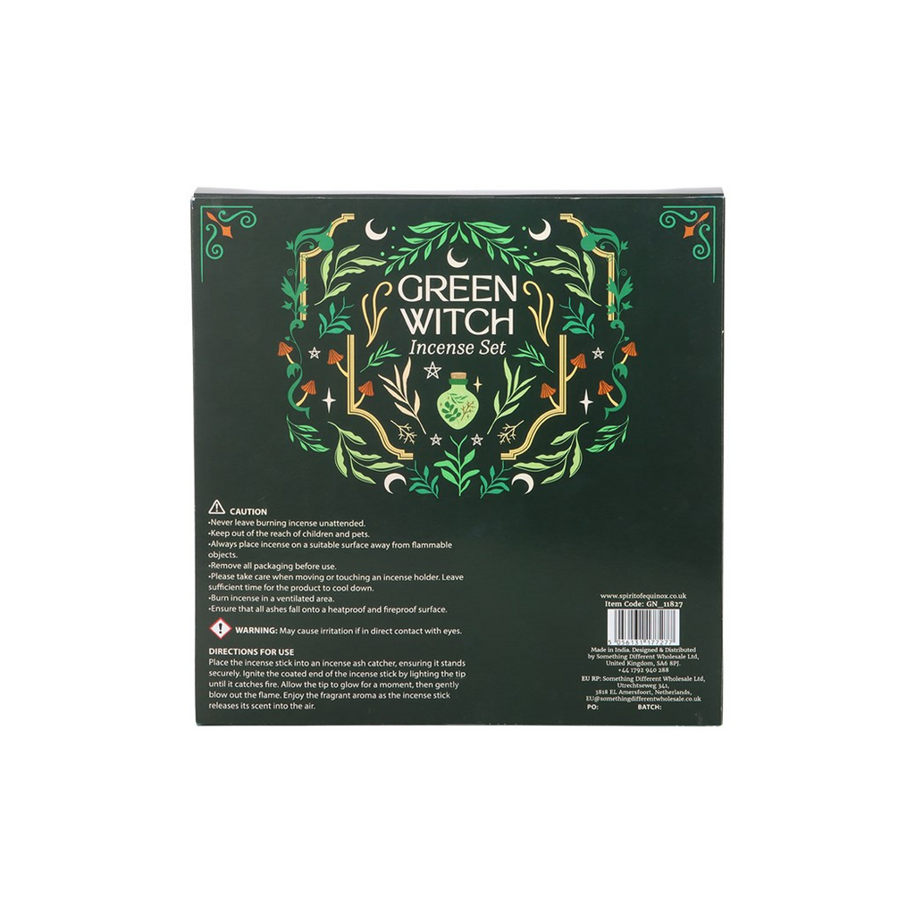 Green Witch Incense Stick Gift Set