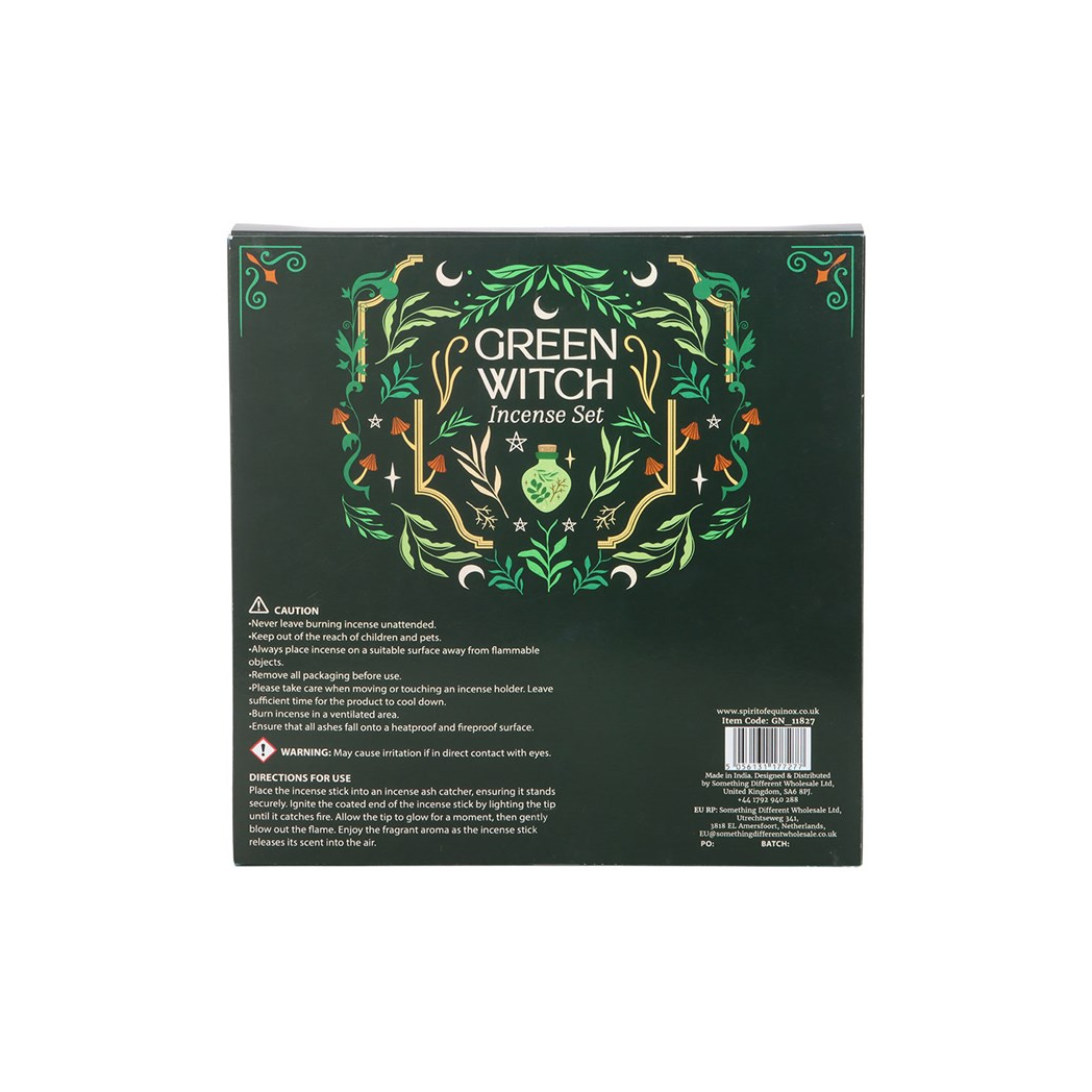 Green Witch Incense Stick Gift Set