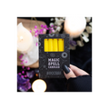 Set of 12 Yellow 'Success' Spell Candles
