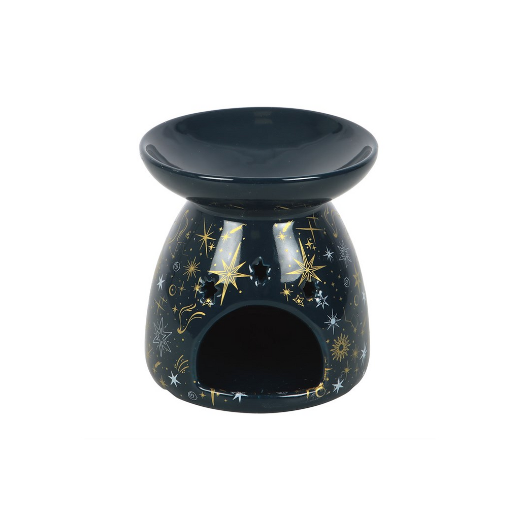 Blue Starry Night Oil Burner and Wax Warmer