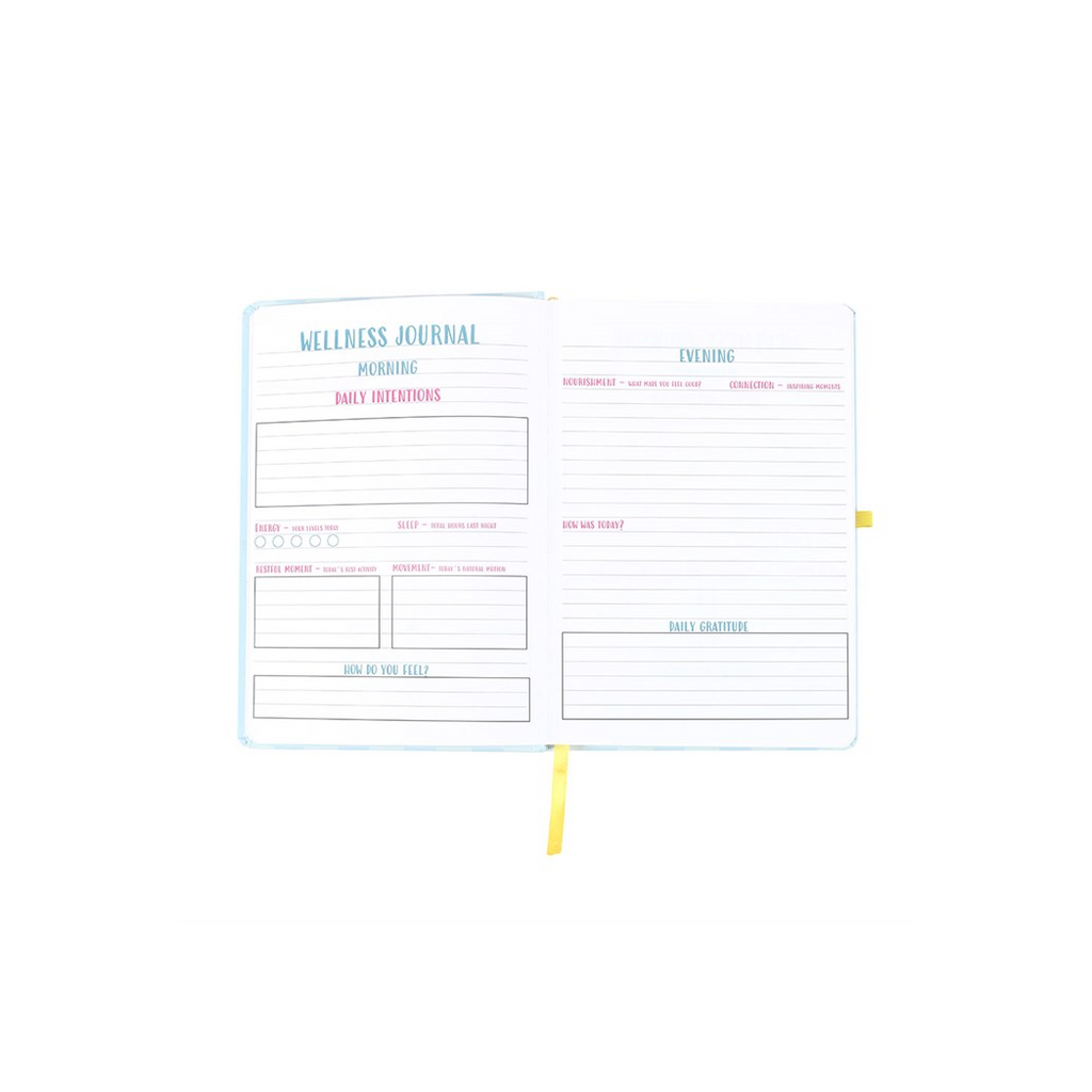 Be Kind to Your Mind A5 Wellness Journal with Citrine Pen