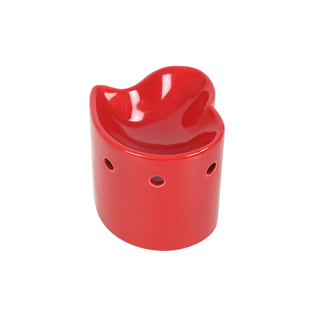 Red Heart Oil Burner and Wax Warmer