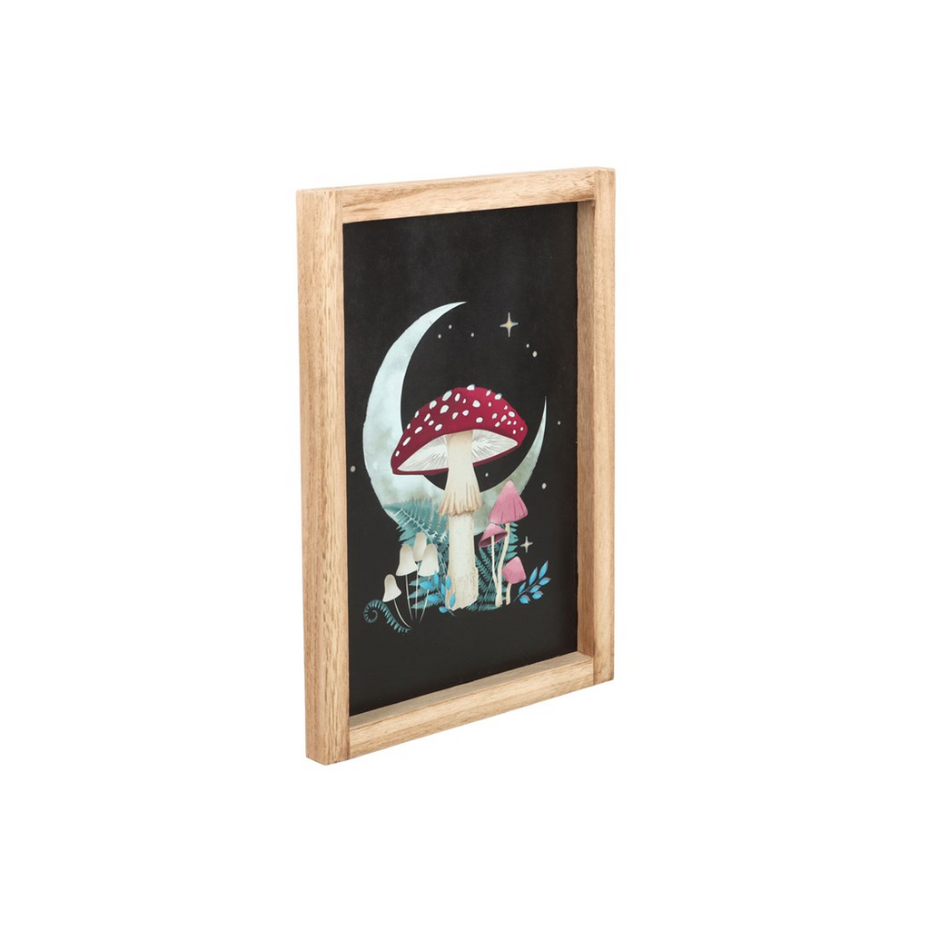 Forest Mushroom Framed Wall Print