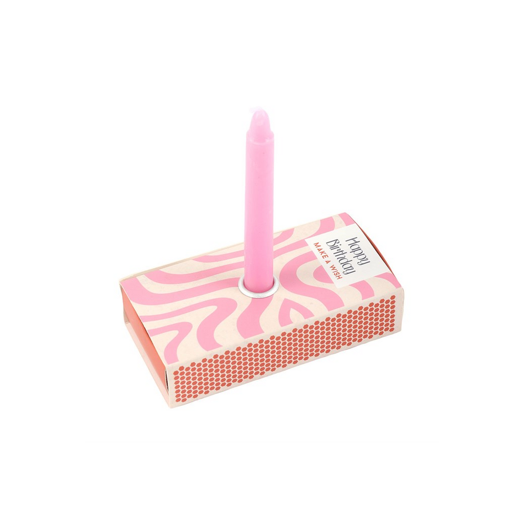 Set of 3 Happy Birthday Candles in a Box