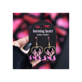 Burning Heart Earrings
