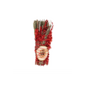6in Ritual Wand Smudge Stick with Rosemary, Sage and Red Jasper