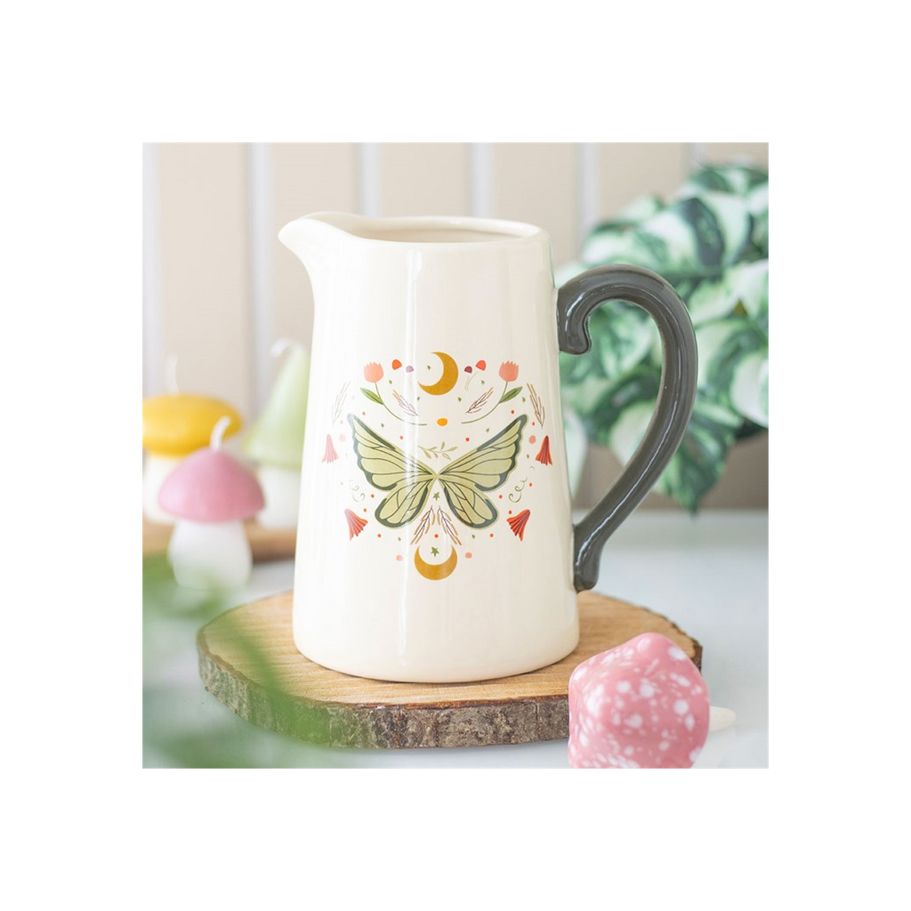 Fairy Wing Ceramic Flower Jug