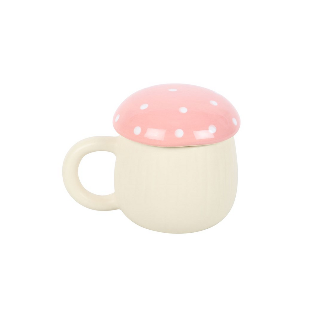 Pink Mushroom Mug